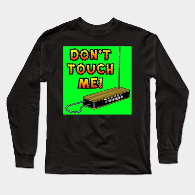 Theremin with Background Long Sleeve T-Shirt by Zippy's House of Mystery